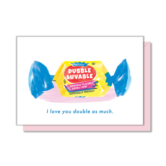 Dubble Luvable Enclosure Card
