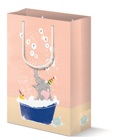 Elephant Tub Birthday Bag