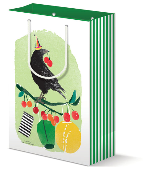 Cherries & Crow Bag