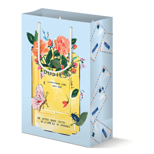 Mailbox and Flowers Gift Bag