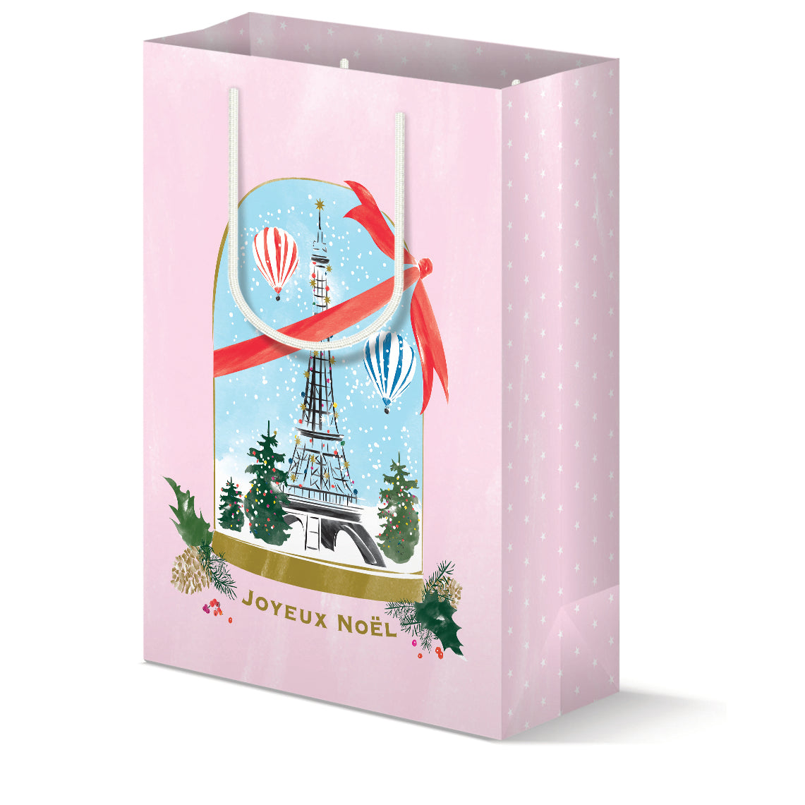 Paris Snow Globe Gift Bag