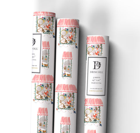 Christmas Market Wrapping Paper