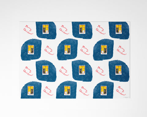 Dog & Cat Christmas Wrapping Paper