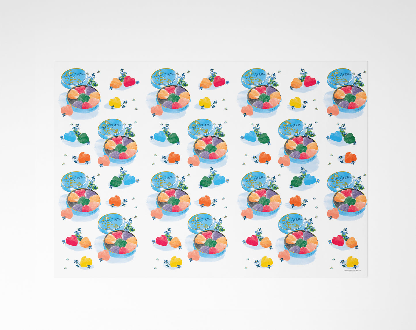 Candy Hearts Wrapping Paper