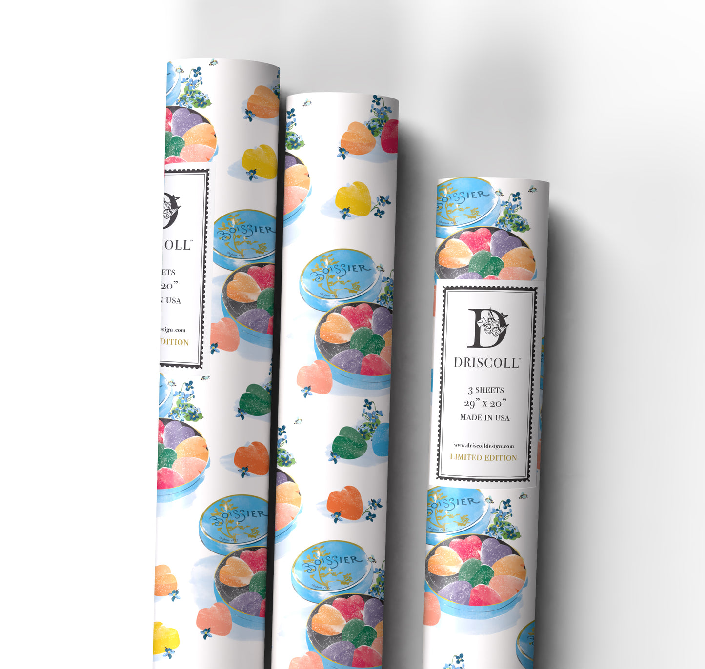 Candy Hearts Wrapping Paper