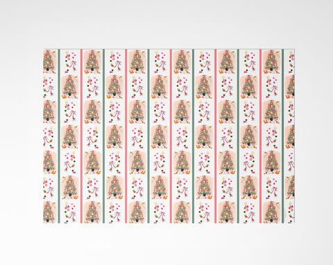 Christmas Tree Wrapping Paper