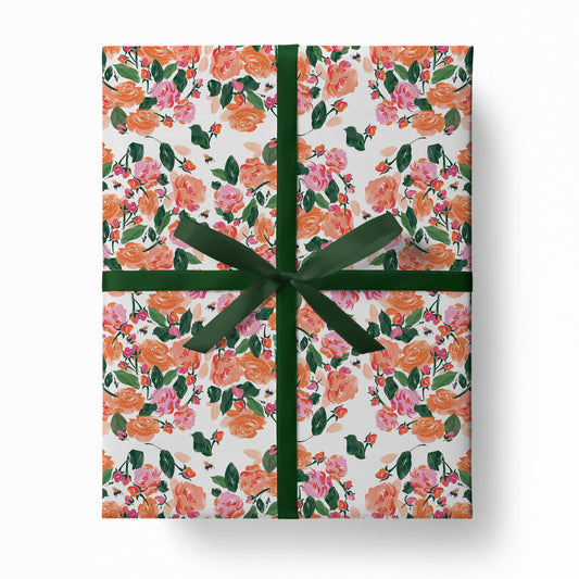 Rose Beds Wrapping Paper