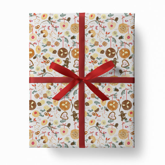 Christmas Cookies Wrapping Paper