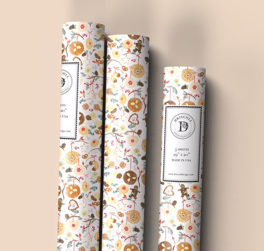 Christmas Cookies Wrapping Paper