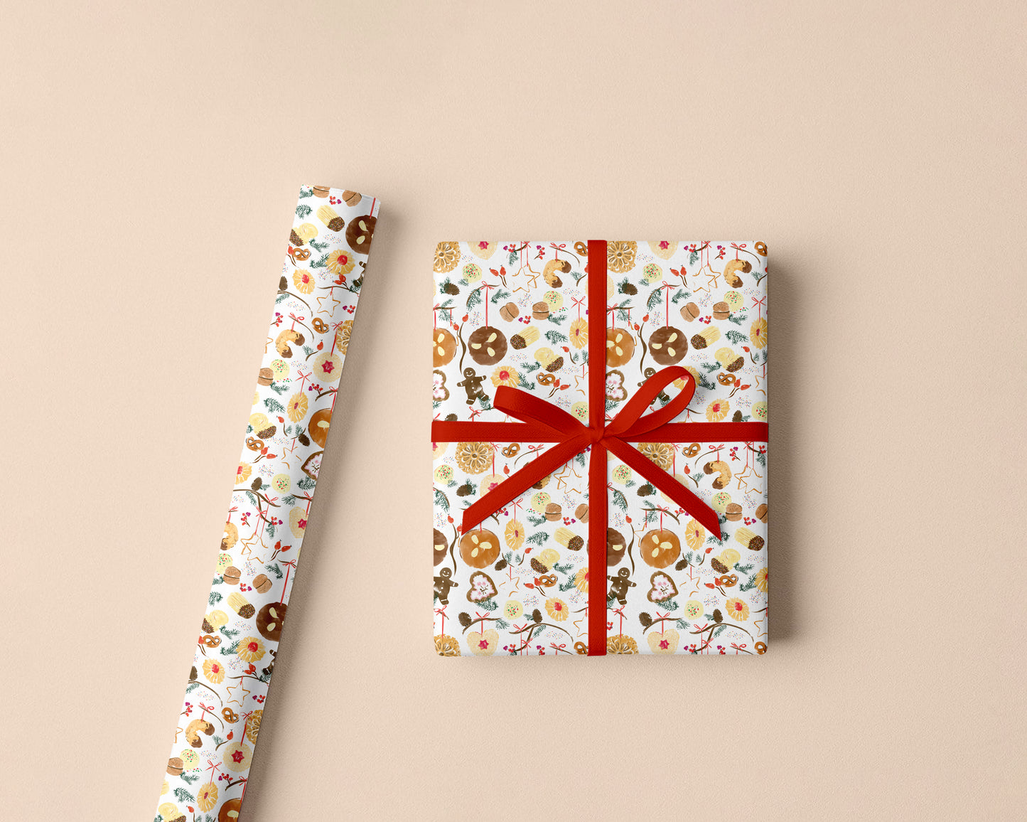 Christmas Cookies Wrapping Paper