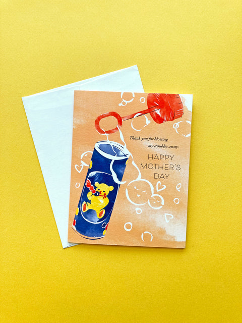 Mother's Day Bubbles Card