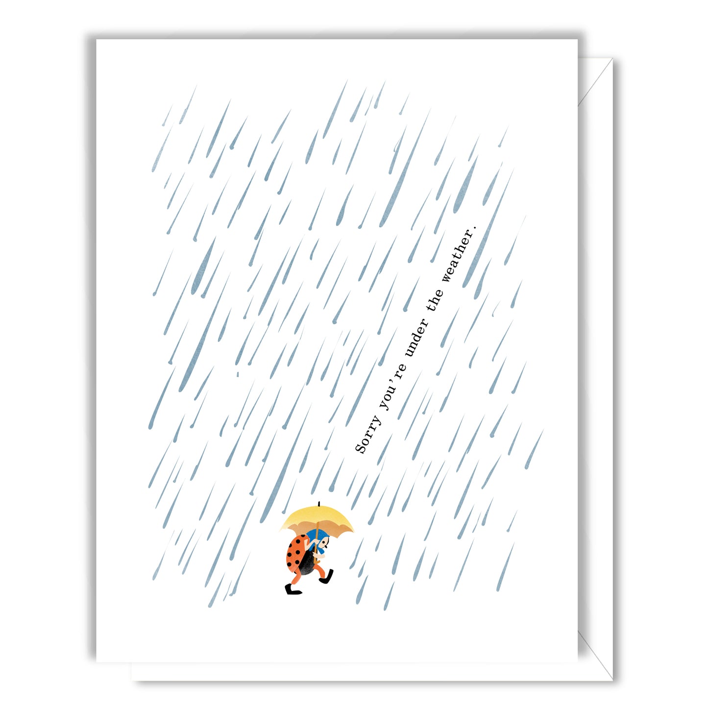 Under The Weather Get Well Card