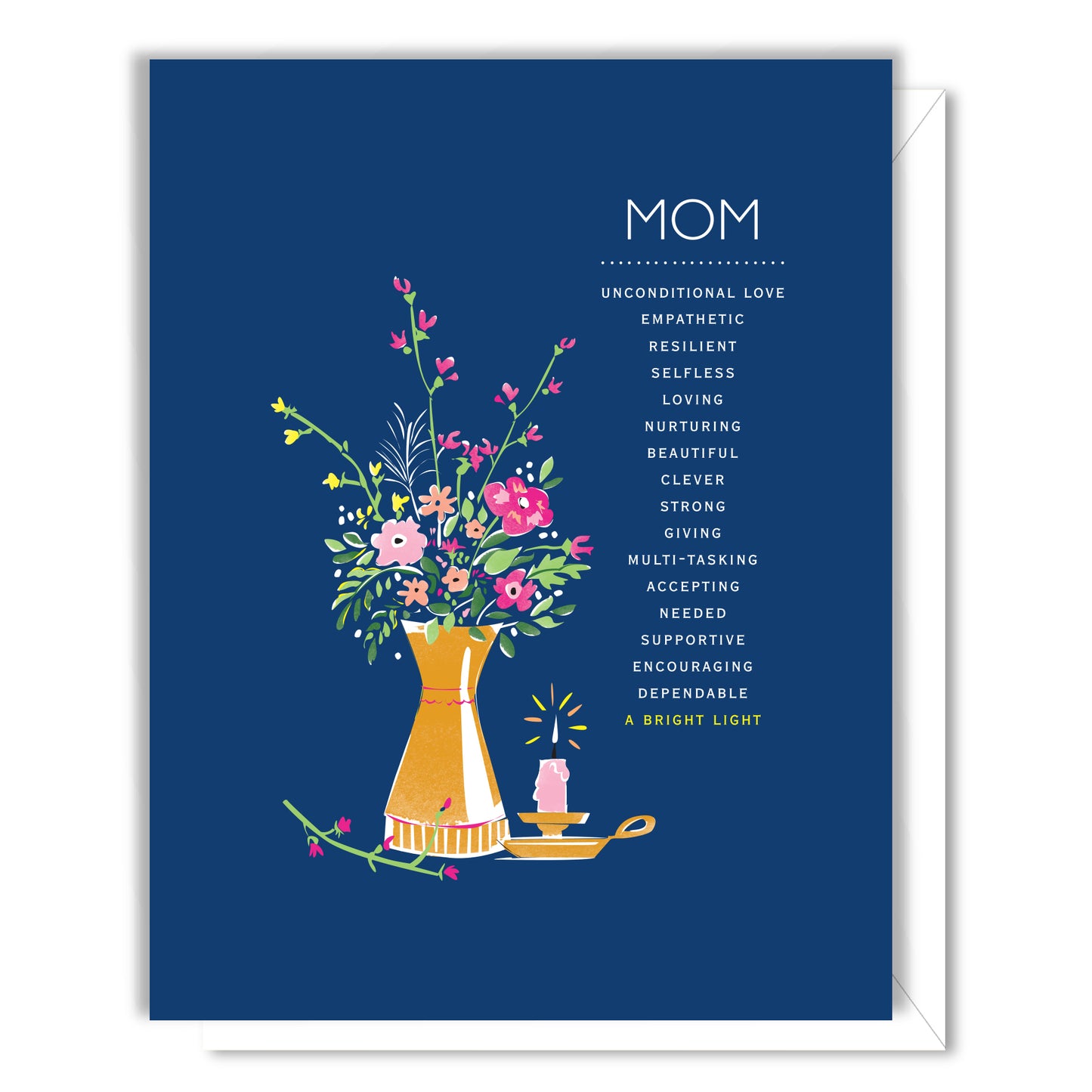 Mom Vase Card