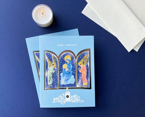 Triptych Christmas - Foil Card