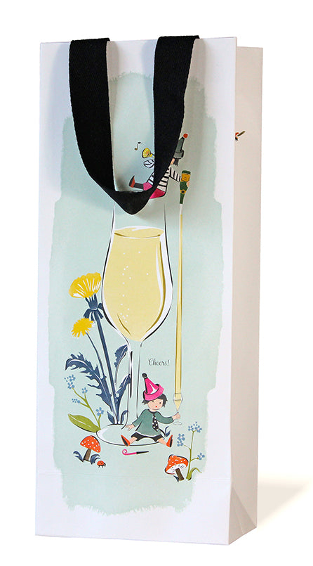 Elves Wine Bag
