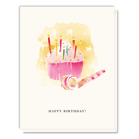 Cupcake Birthday Card