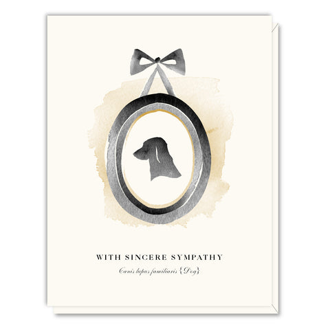 Dog Sympathy Card