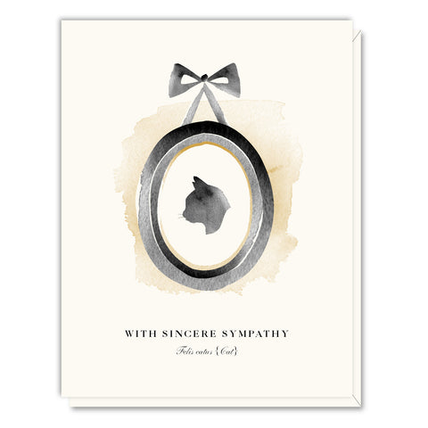 Cat Sympathy Card