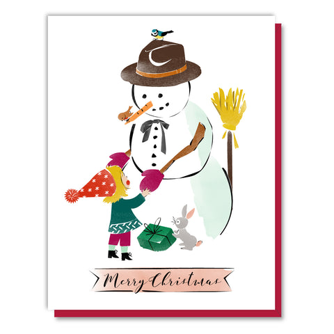 Christmas Snow Buddies Card