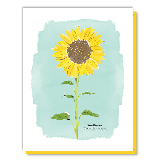 Sunflower Card
