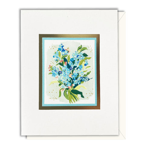 Forget-Me-Nots - Foil Card