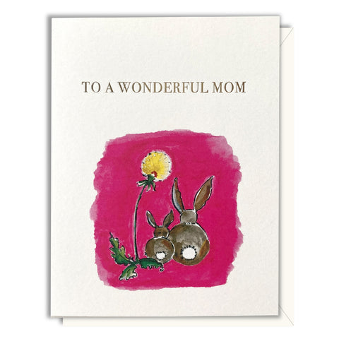 Cuddle Bunnies Mother's Day - Foil Card