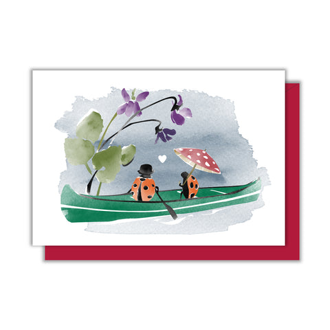 Ladybug Lovers Enclosure Card