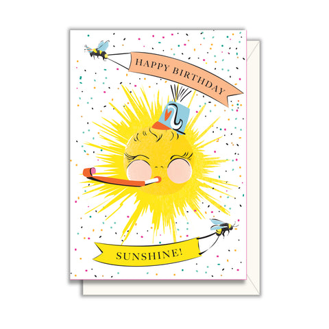 Birthday Sunshine Enclosure Card