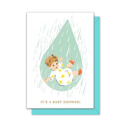 Baby Shower Enclosure Card