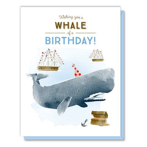 Whale of a Birthday Card