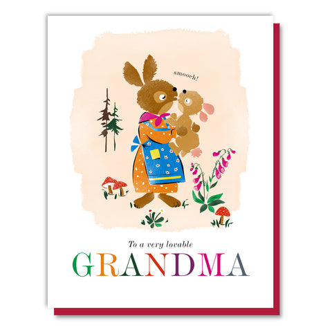 Grandma Bunny Card