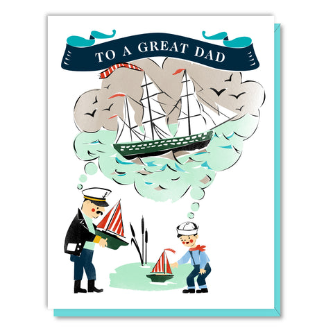 Captain Dad Card