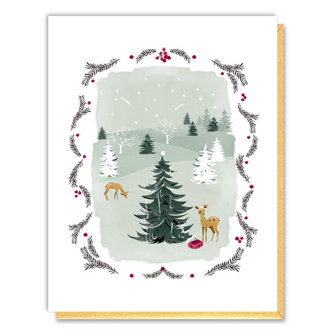 Christmas Winter Meadow Card